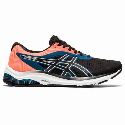 Asics Gel-Pulse 12 - Miesten Juoksukengät - Mustat/Hopea